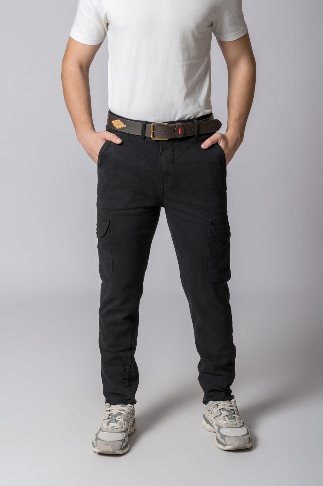 PANTALON CARGO NOIR