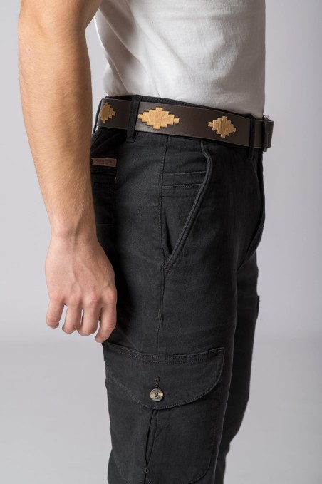 PANTALON CARGO NOIR