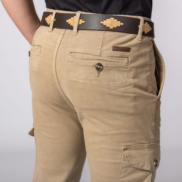 PANTALONI CARGO CAMMELLO 2