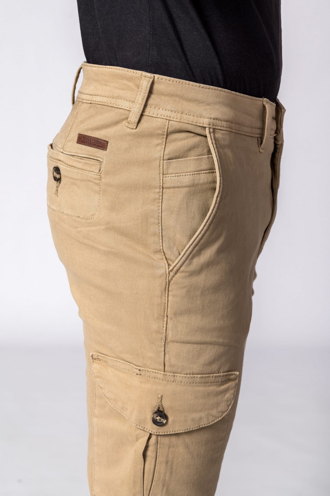 PANTALON CARGO CAMEL
