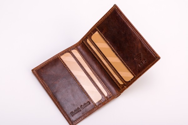 CARTERA TARJETERO PIEL BC AVELLANA 2