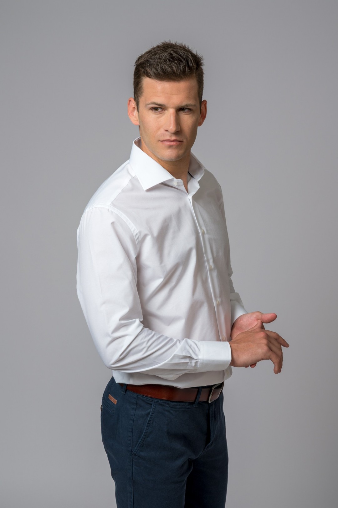 CAMISA VESTIR BLANCA