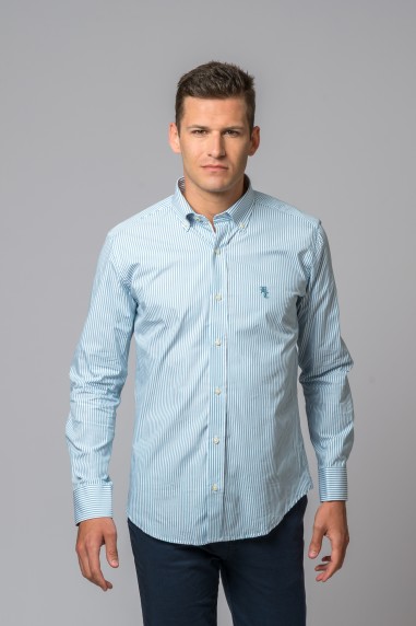 CAMISA RAYA AZUL OCEAN