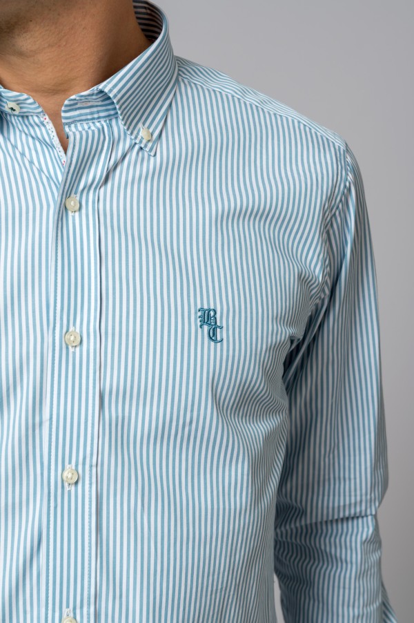 CAMISA RAYA AZUL OCEAN 2