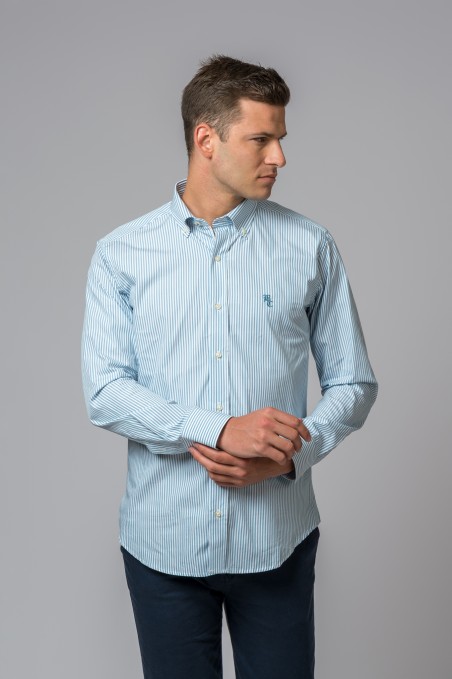 CAMISA RAYA AZUL OCEAN