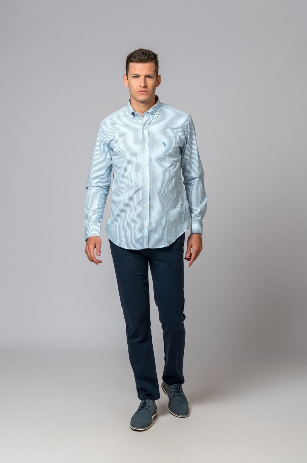 CAMISA RAYA AZUL OCEAN