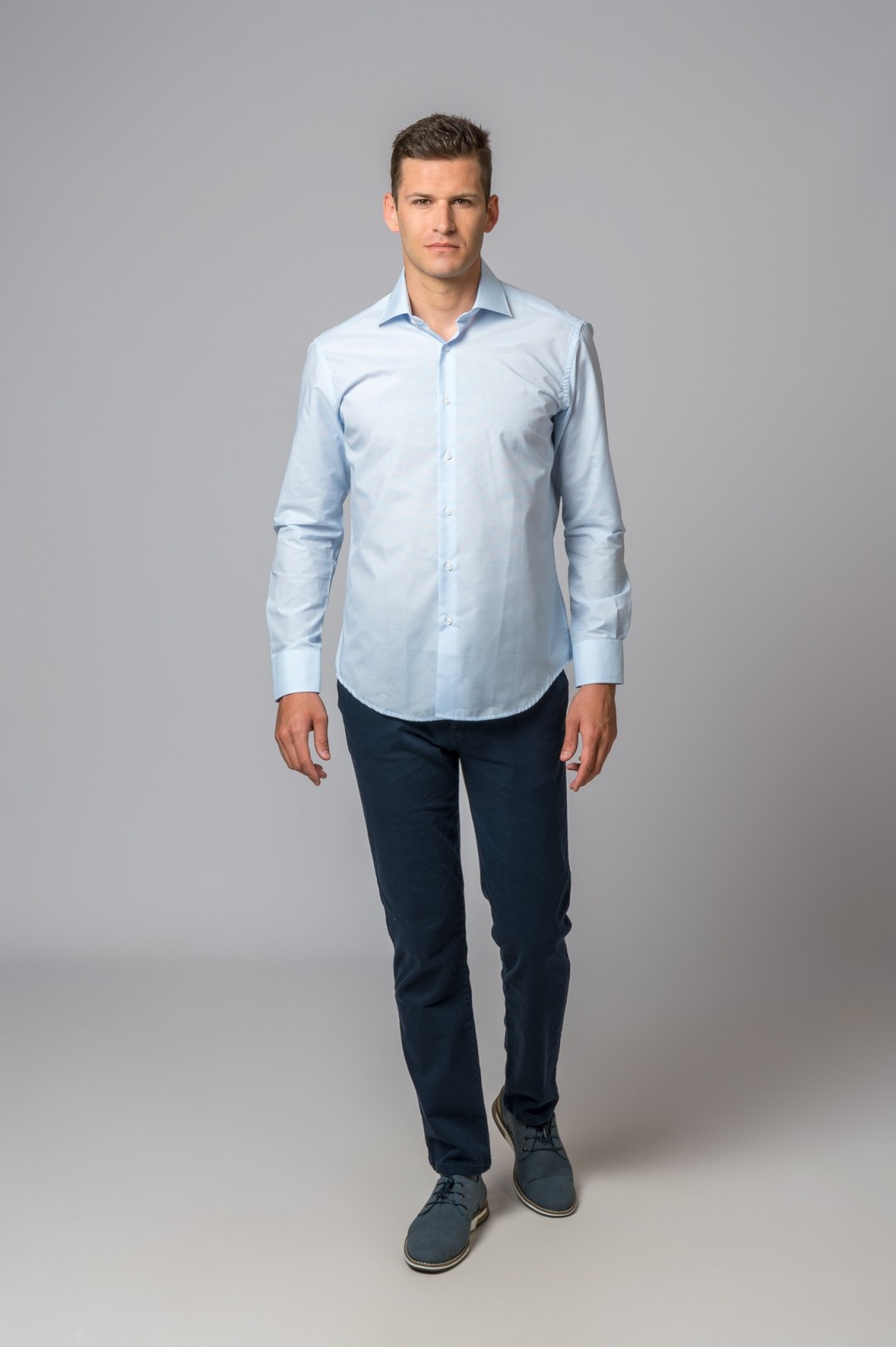 CAMISA AZUL CLARA