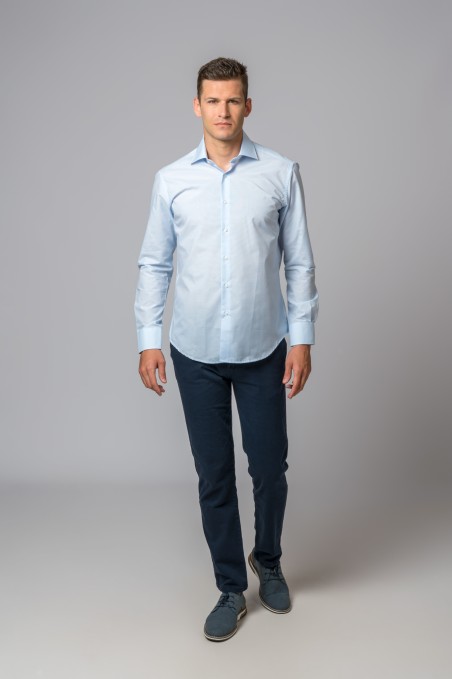 LIGHT BLUE DRESS SHIRT