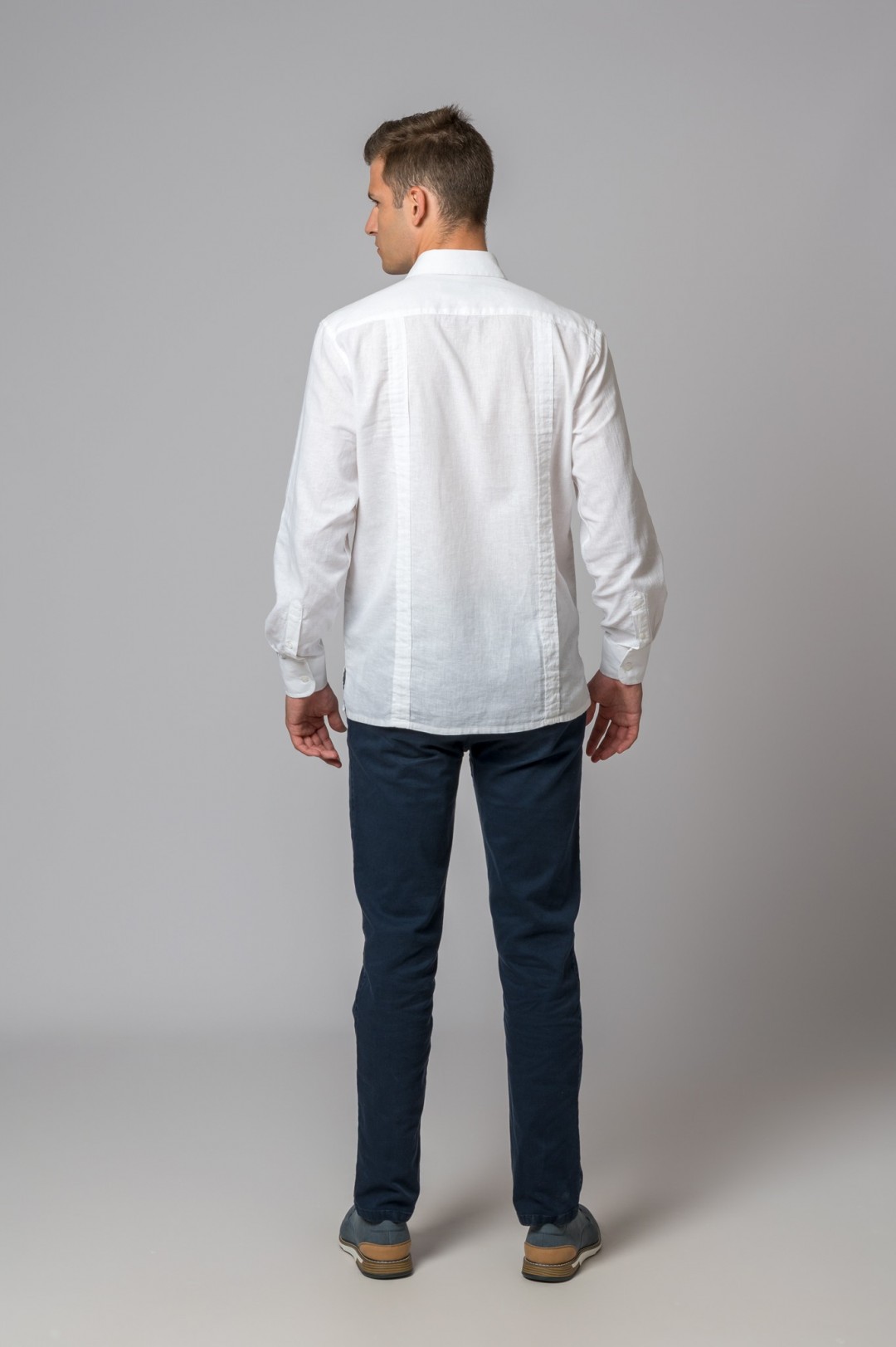 CHEMISE BLANCHE GUAYABERA