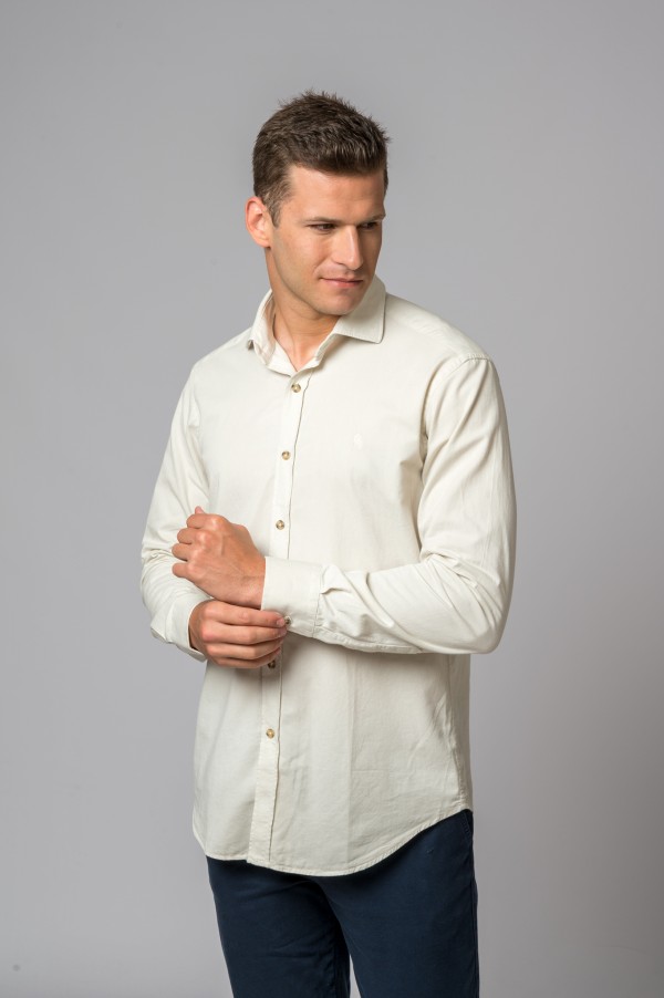 CHEMISE BEIGE CLAIR 2