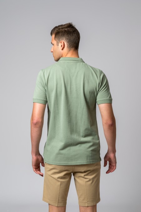 POLO BRITISH VERDE KAKI CLARO