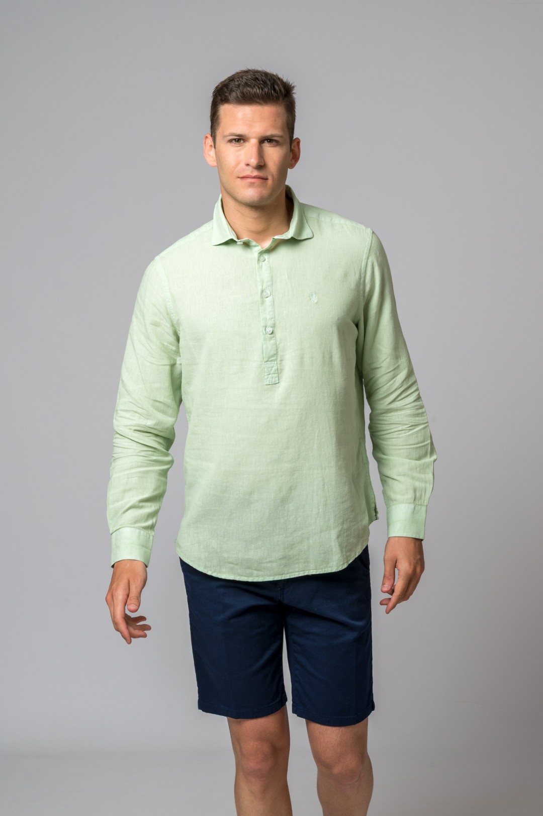 BRITISH AQUA GREEN POLO SHIRT