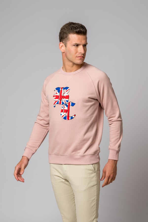 BC PINK FLEECE SWEATSHIRT 2