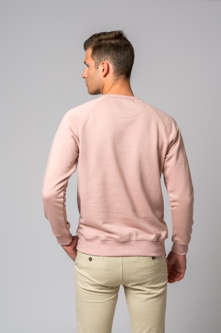 SUDADERA BC FELPA ROSADO