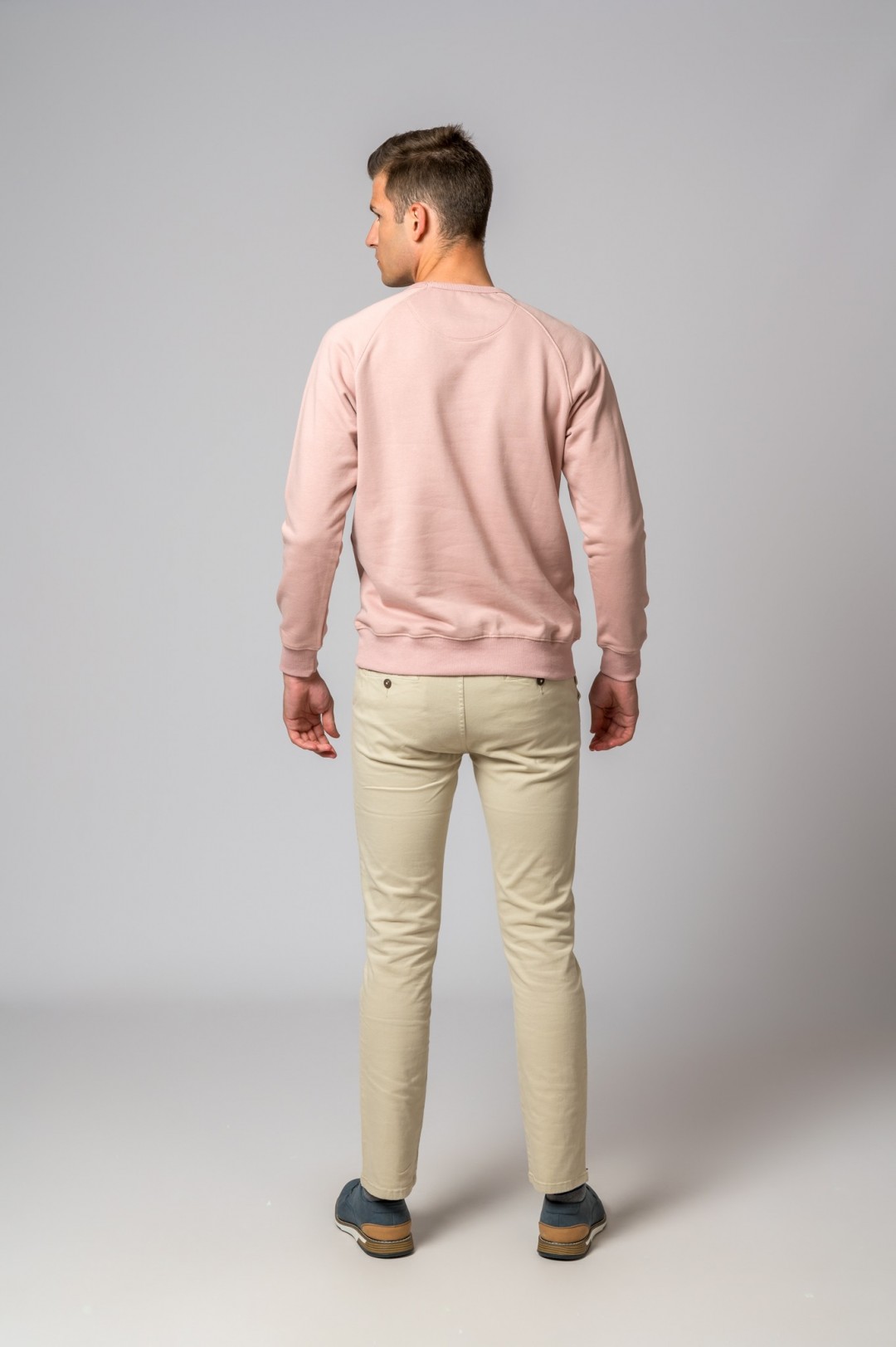 BC PINK FLEECE SWEATSHIRT