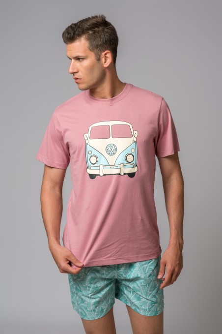 CAMISETA CALIFORNIA BLUE ROSA