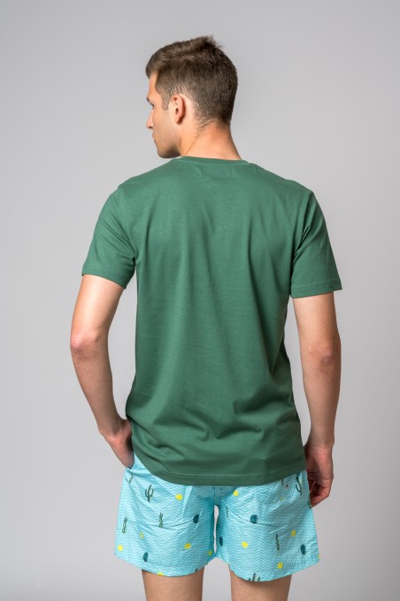 CAMISETA TWO CARS VERDE
