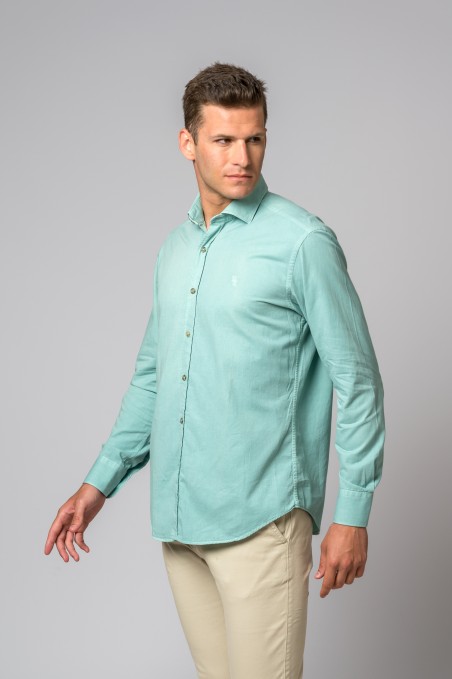 CAMISA AGUAMARINA