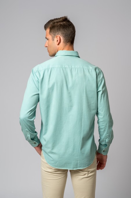 CAMISA AGUAMARINA