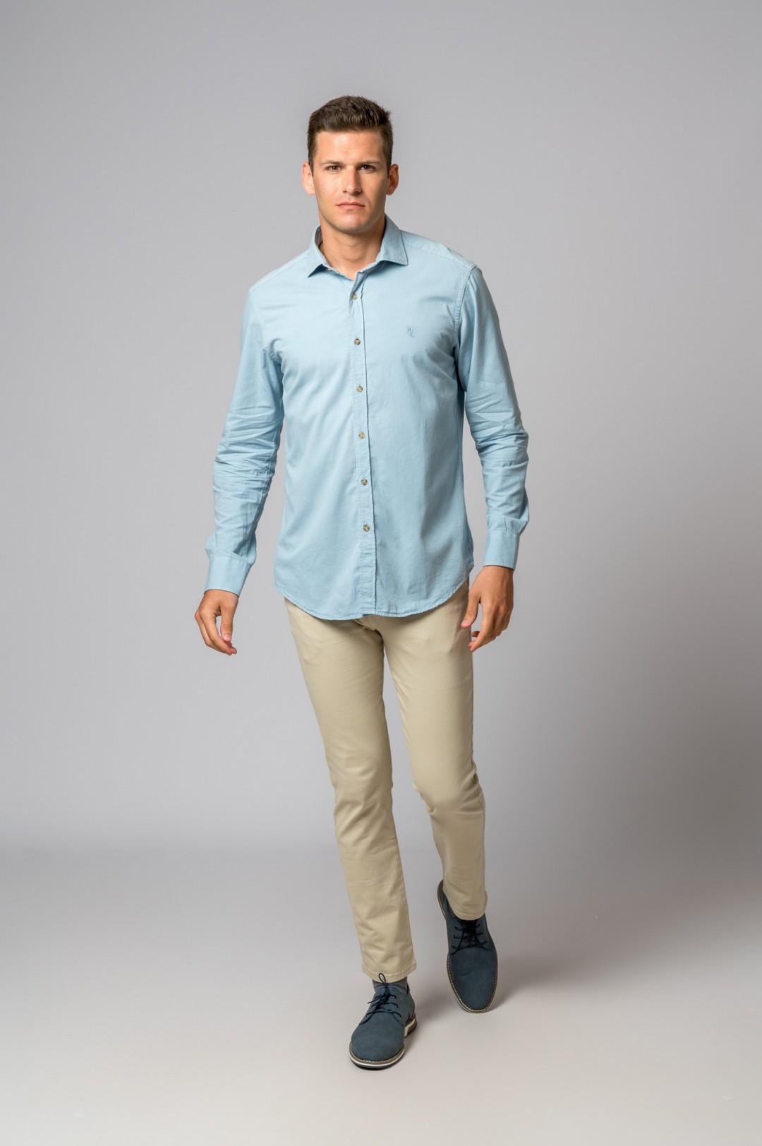 CAMISA LIGHT BLUE