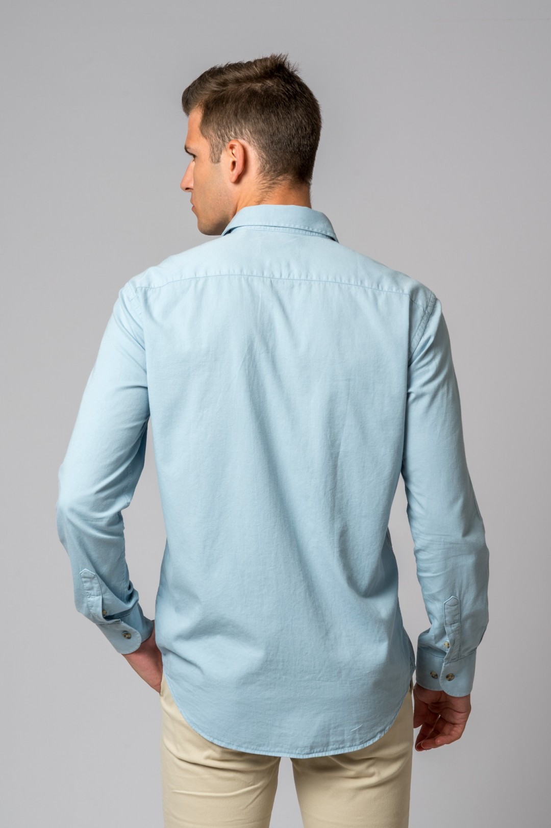 CHEMISE BLEU CLAIR