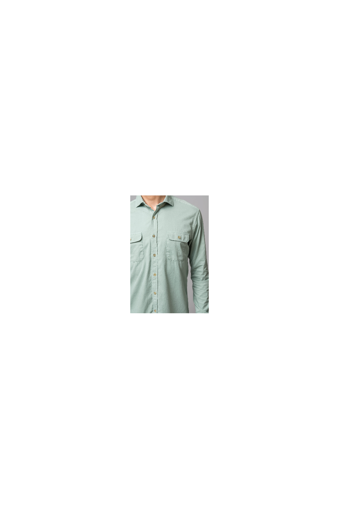 BOLSOS DA CAMISOLA VERDE-ÁGUA
