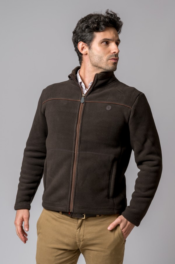 CHAQUETA POLAR ORLEANS MARRON