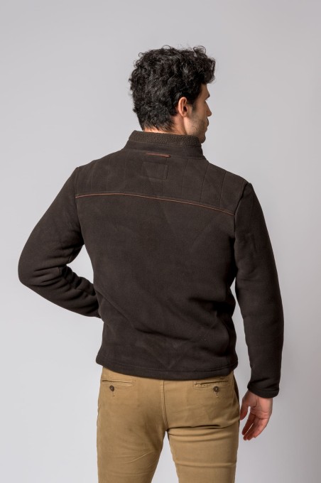 CHAQUETA POLAR ORLEANS MARRON