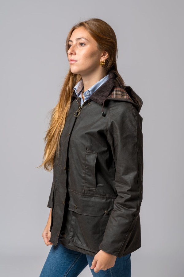 CHAQUETA ENCERADA WOMAN WAX CLASSIC 2
