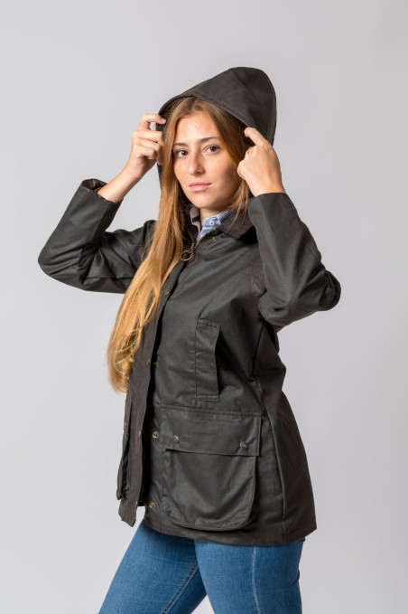 CHAQUETA ENCERADA WOMAN WAX CLASSIC
