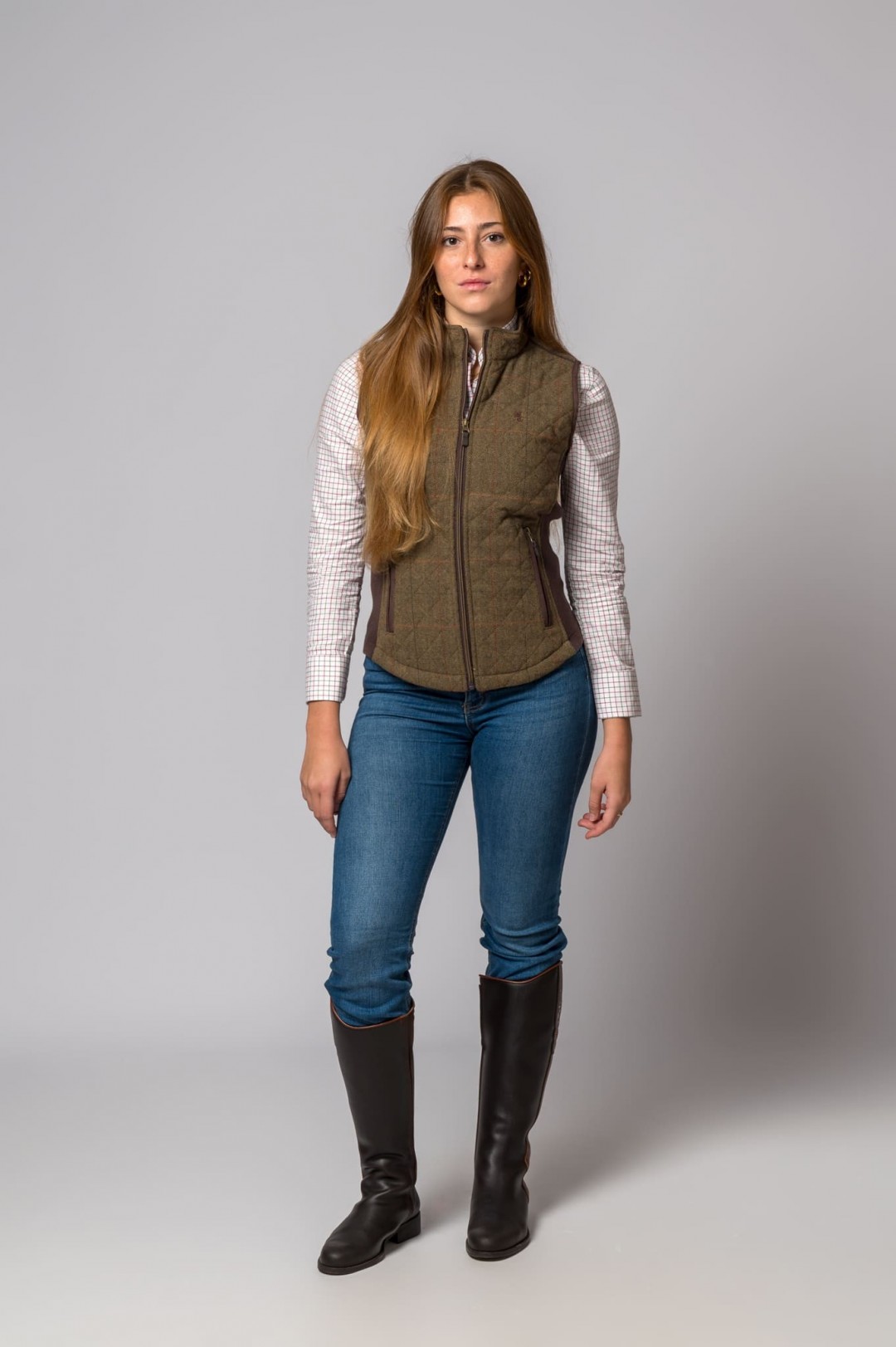 CHALECO ACEDERA TWEED