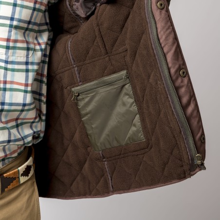 BROWN SUEDE VEST