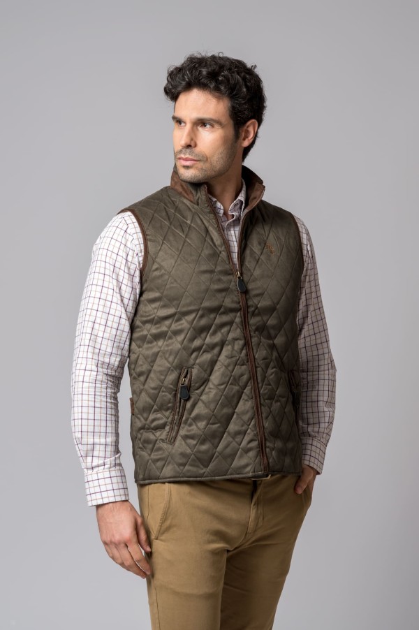 GREEN MURGER SUEDE VEST 2