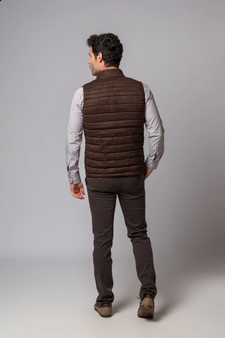 CHALECO SANTAREM MARRON