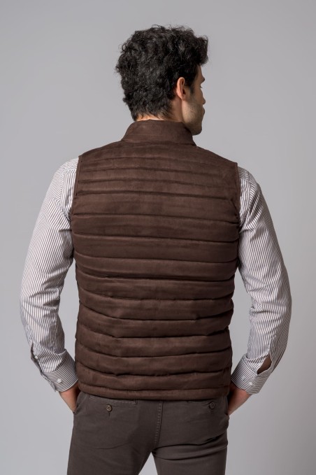 CHALECO SANTAREM MARRON