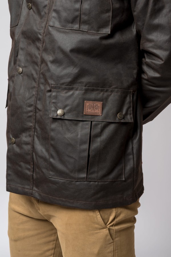 CHAQUETA ENCERADA BIKER 2
