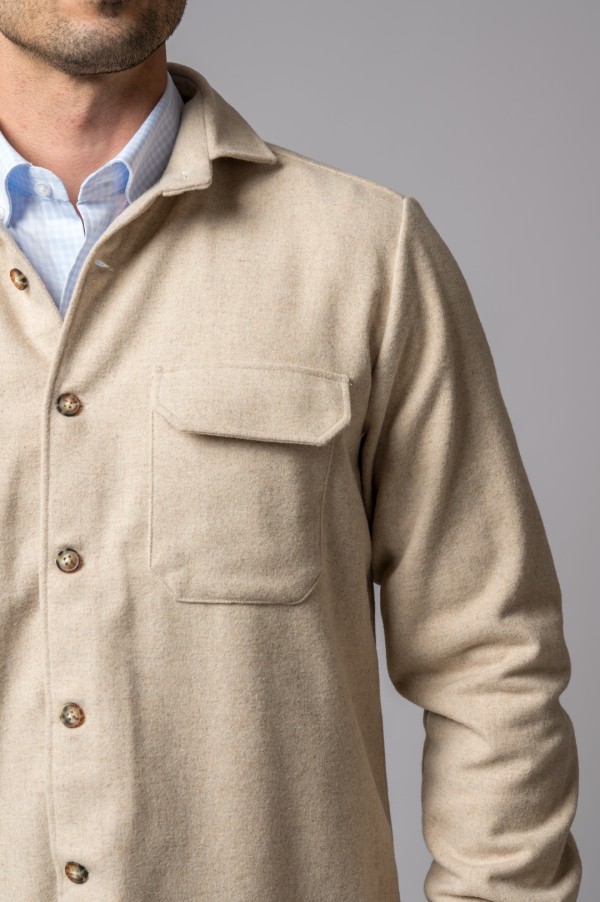 SOBRECAMISA BEIGE 2