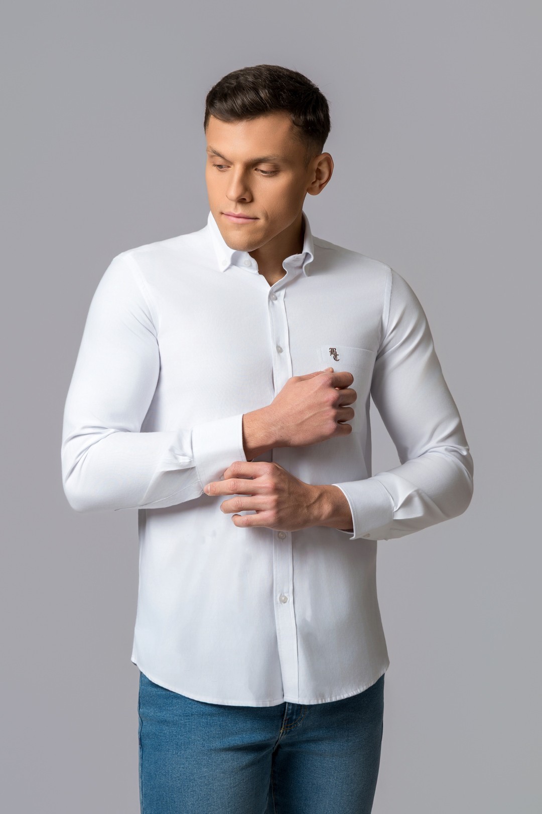 CAMISA OXFORD BLANCA