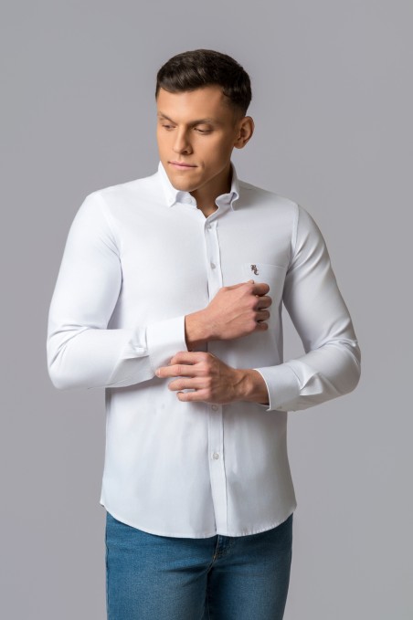 CAMISA OXFORD BLANCA