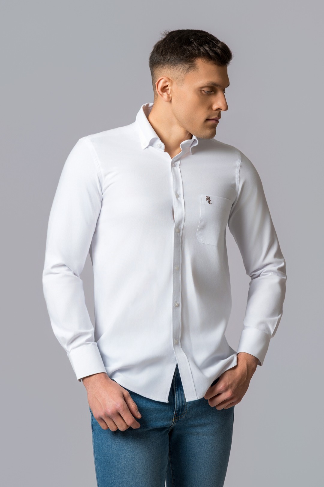 CAMISA OXFORD BLANCA