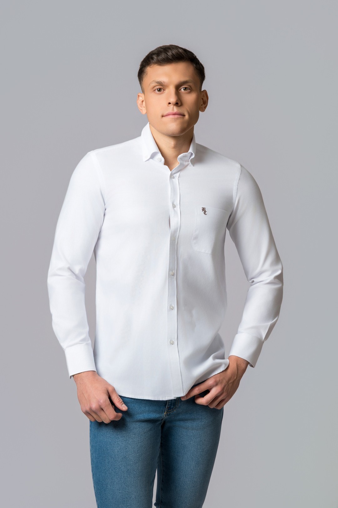 CAMISA OXFORD BLANCA