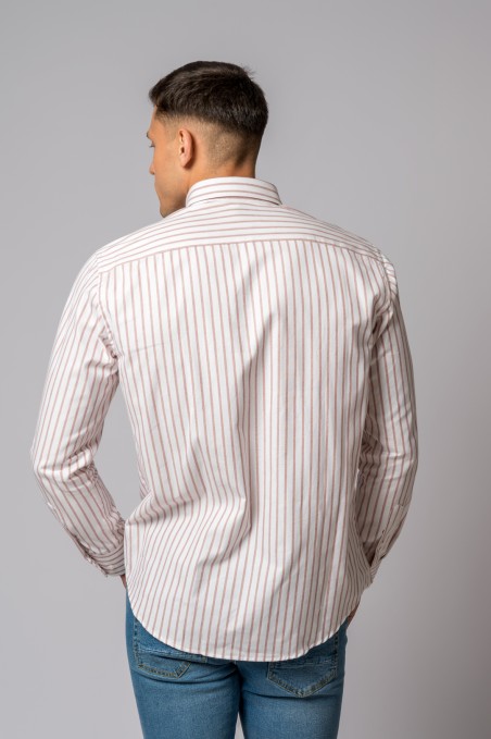 CAMISA RYAYAS BORGOÑA