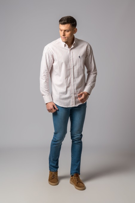 CAMISA RYAYAS BORGOÑA