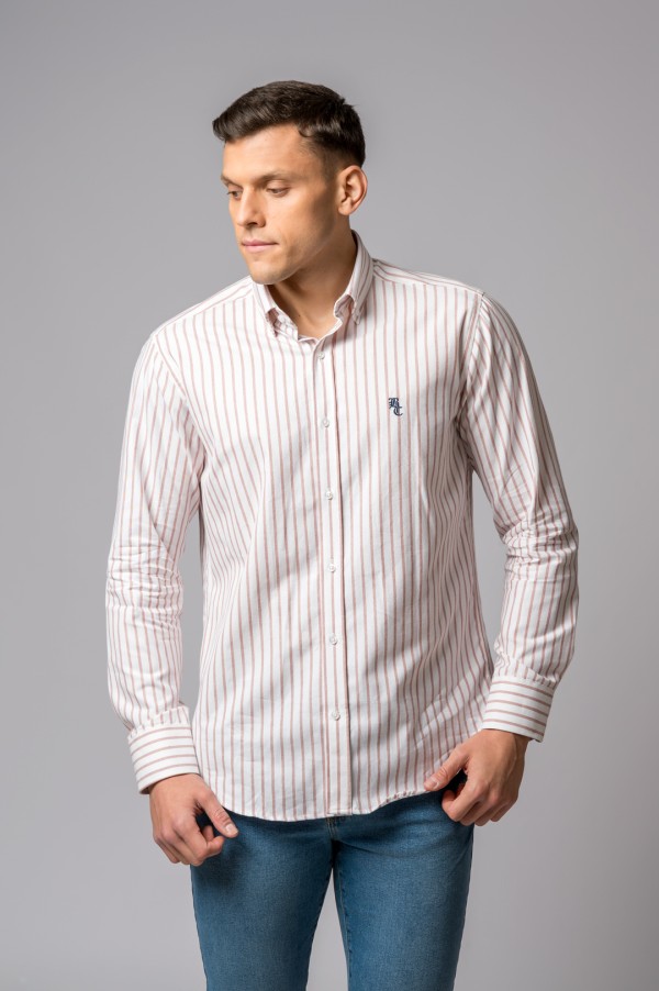 CAMISA RYAYAS BORGOÑA