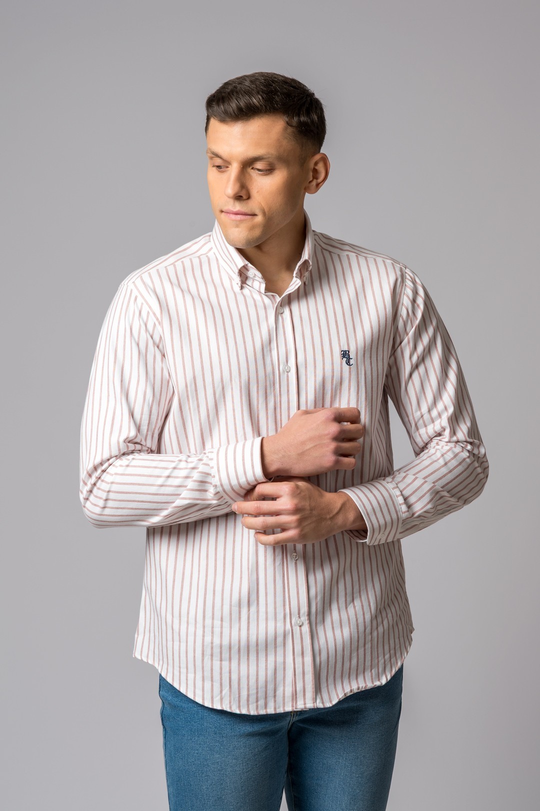 CAMISA RYAYAS BORGOÑA