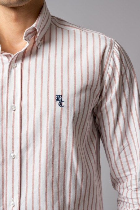 CAMISA RYAYAS BORGOÑA