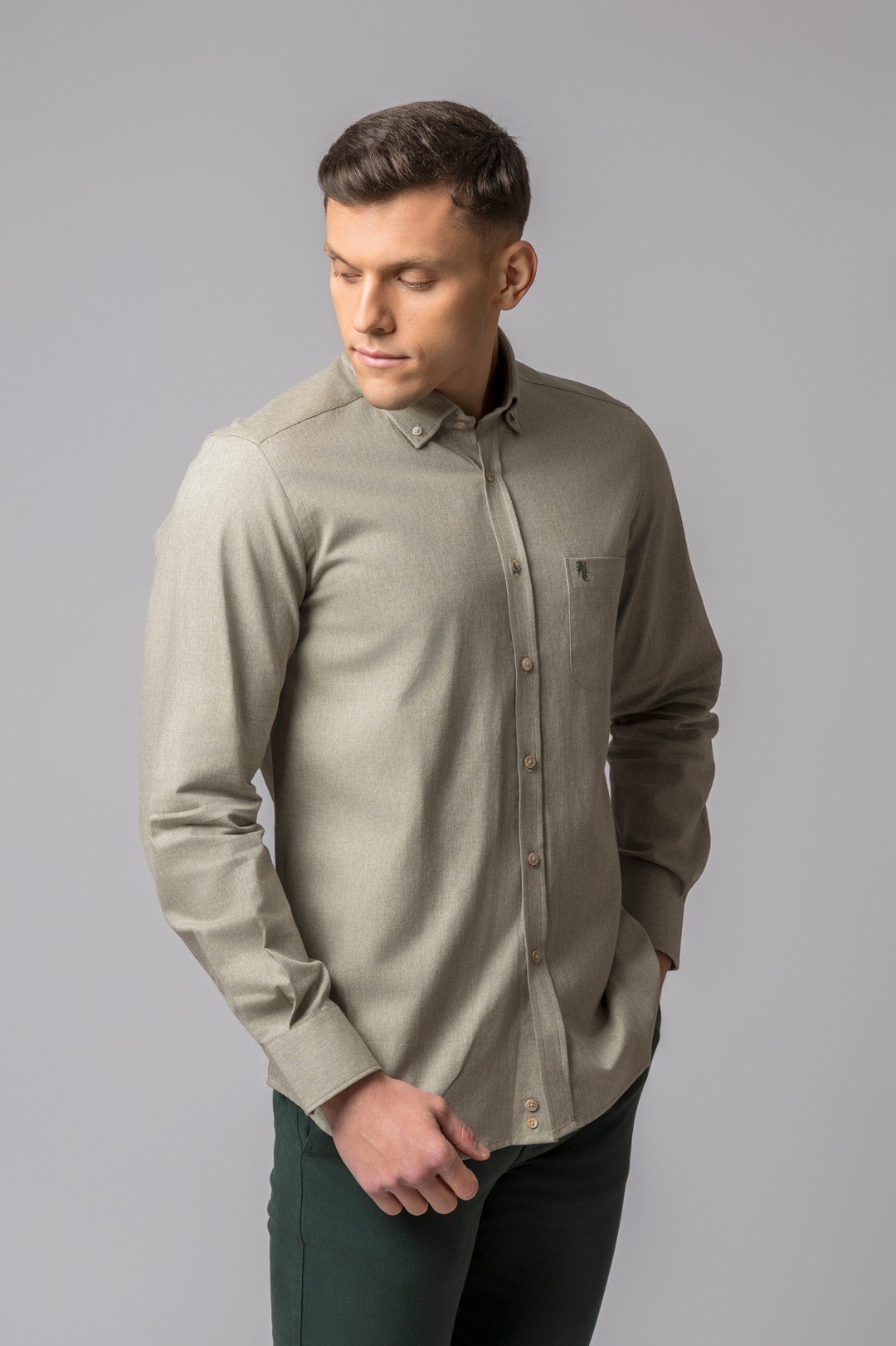 KHAKI SHIRT BC