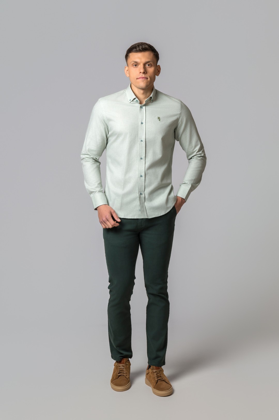 CAMISA VERDE MENTA