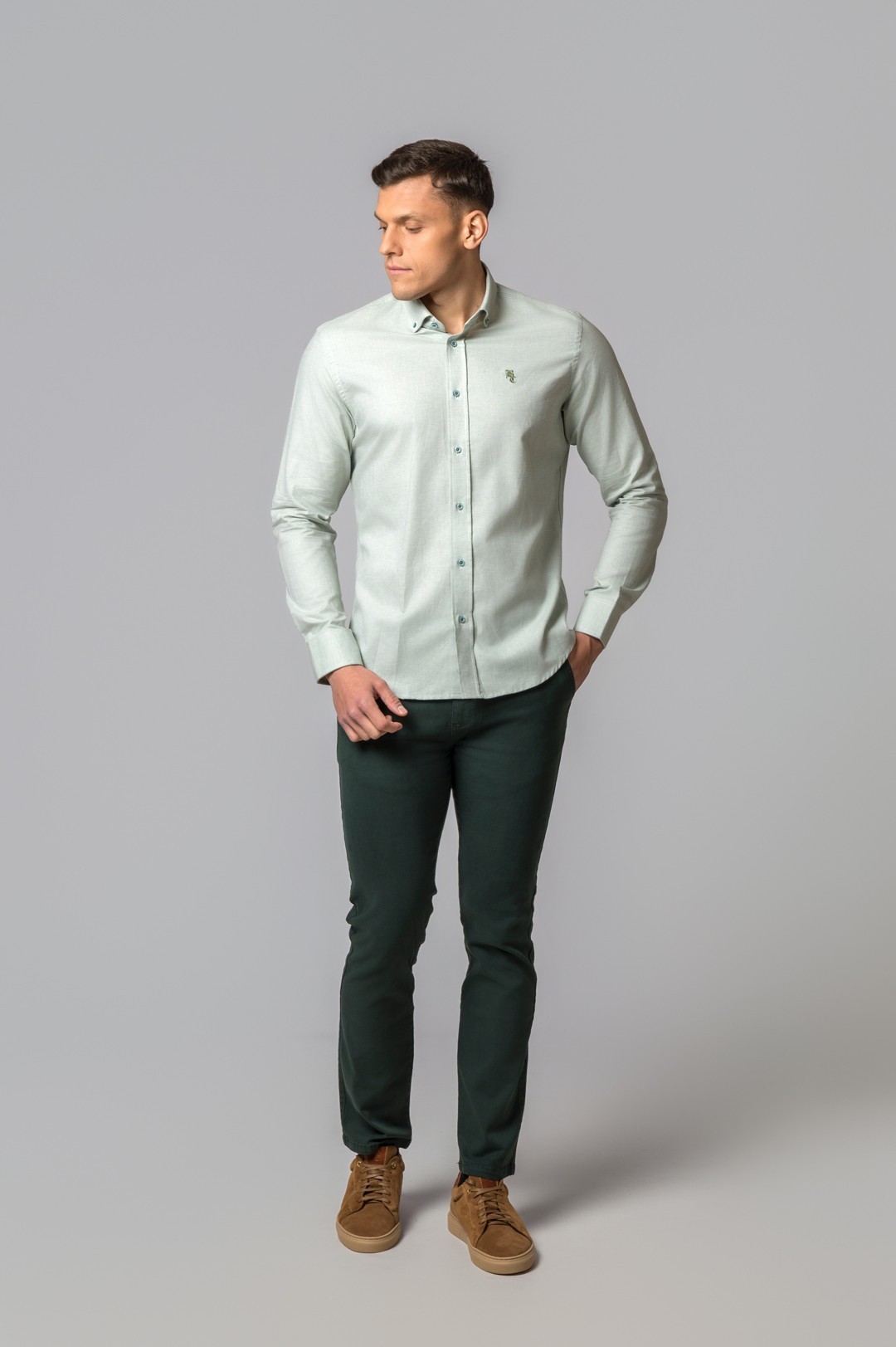 CAMISA VERDE MENTA