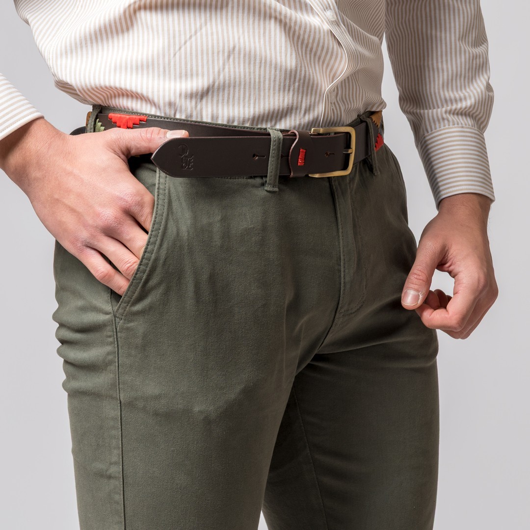 PANTALON CHINO CLASSIC VERDE